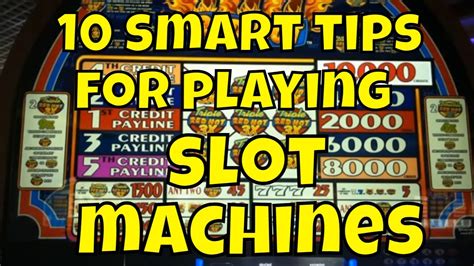 casino tricks and tips slot machines
